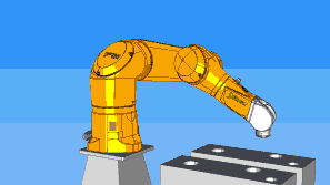 Robotické 3D simulace