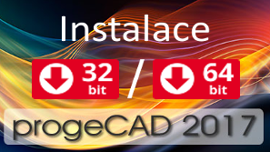 32 i 64-bitová instalace progeCADu 2017 EN