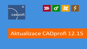 Aktualizace CADprofi 12.15