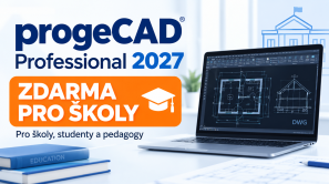 progeCAD Professional 2027 zdarma pro školy a studenty